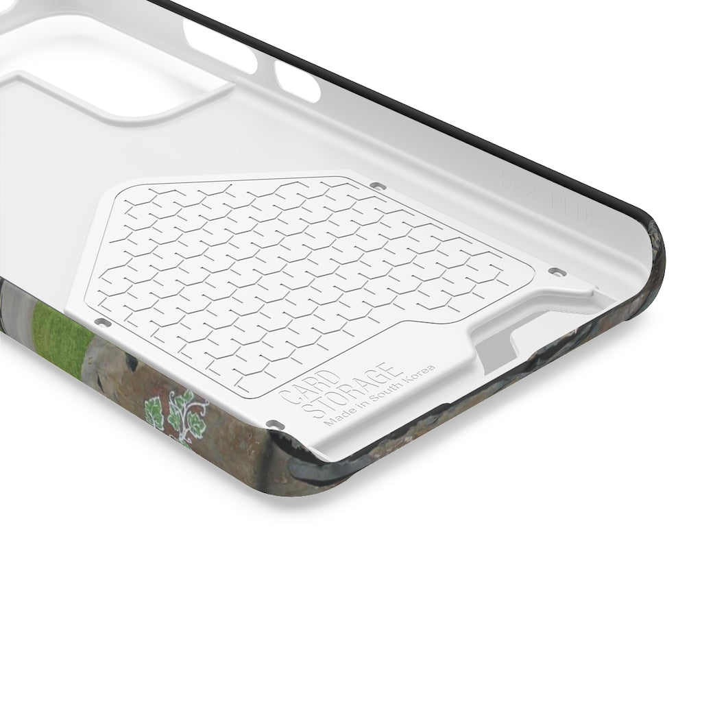 "Teapot Dome Memorial Park" - Galaxy S22 S21 & iPhone 13 Case With Card Holder - Fry1Productions