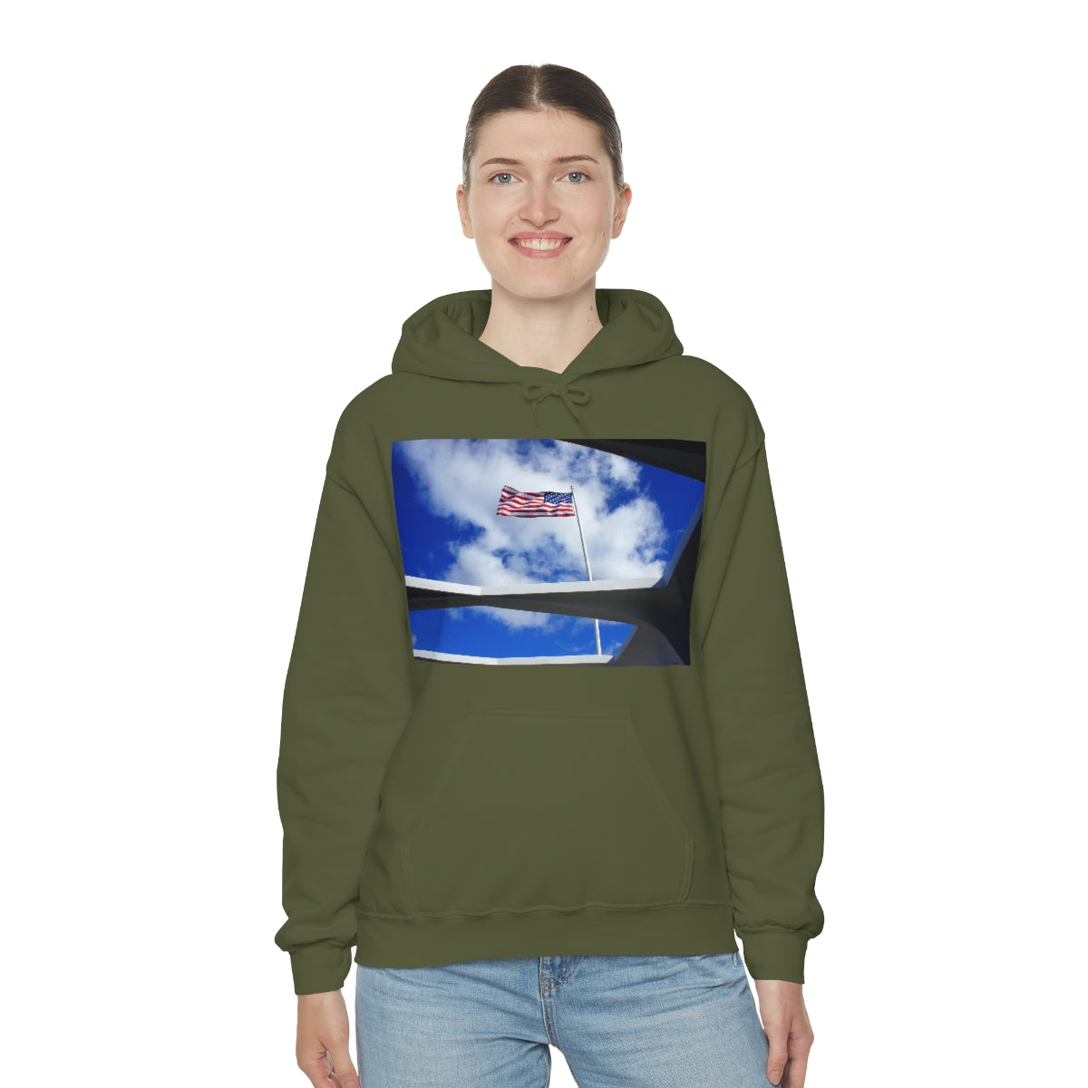 Bravery Honored Forever - Unisex Heavy Blend Hooded Sweatshirt - Fry1Productions