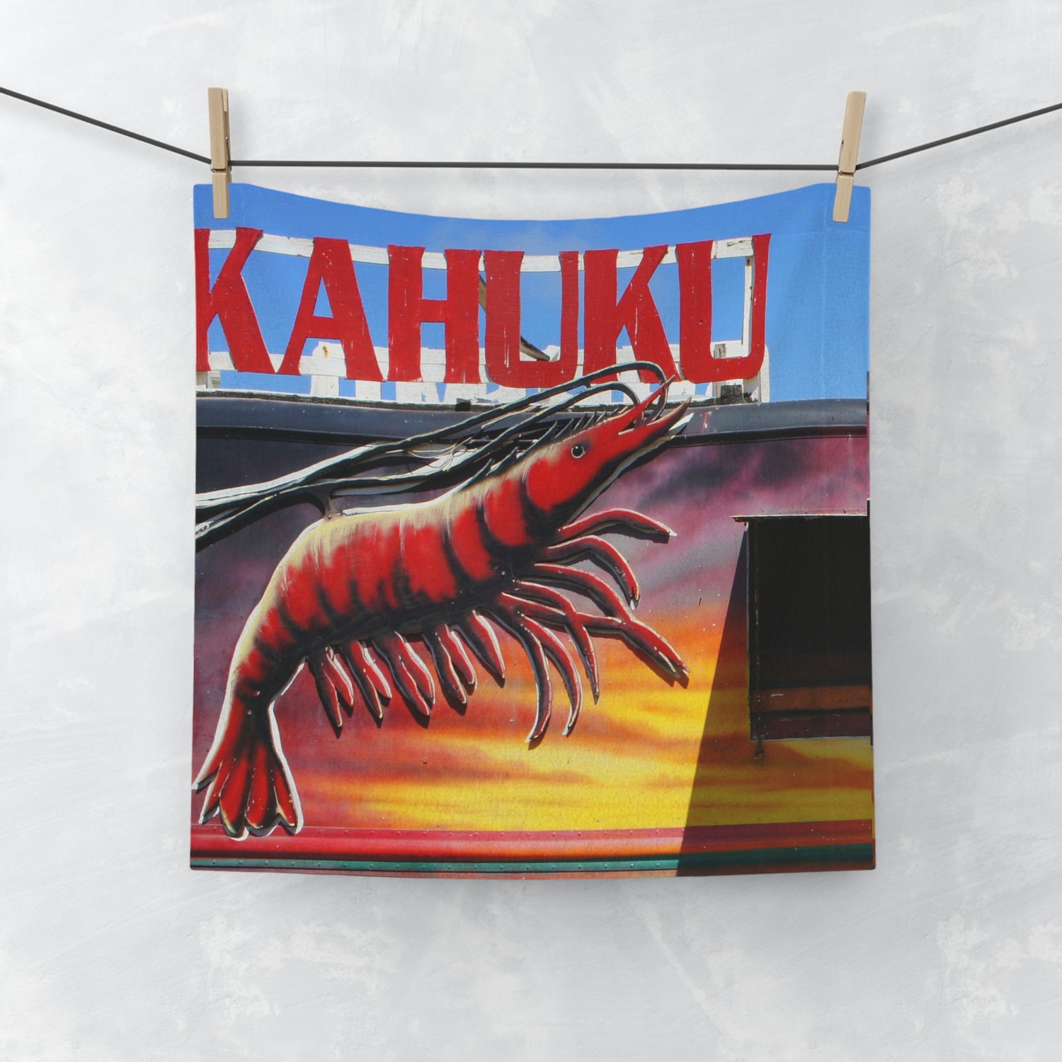 Kahuku Kai - Face Towel - Fry1Productions