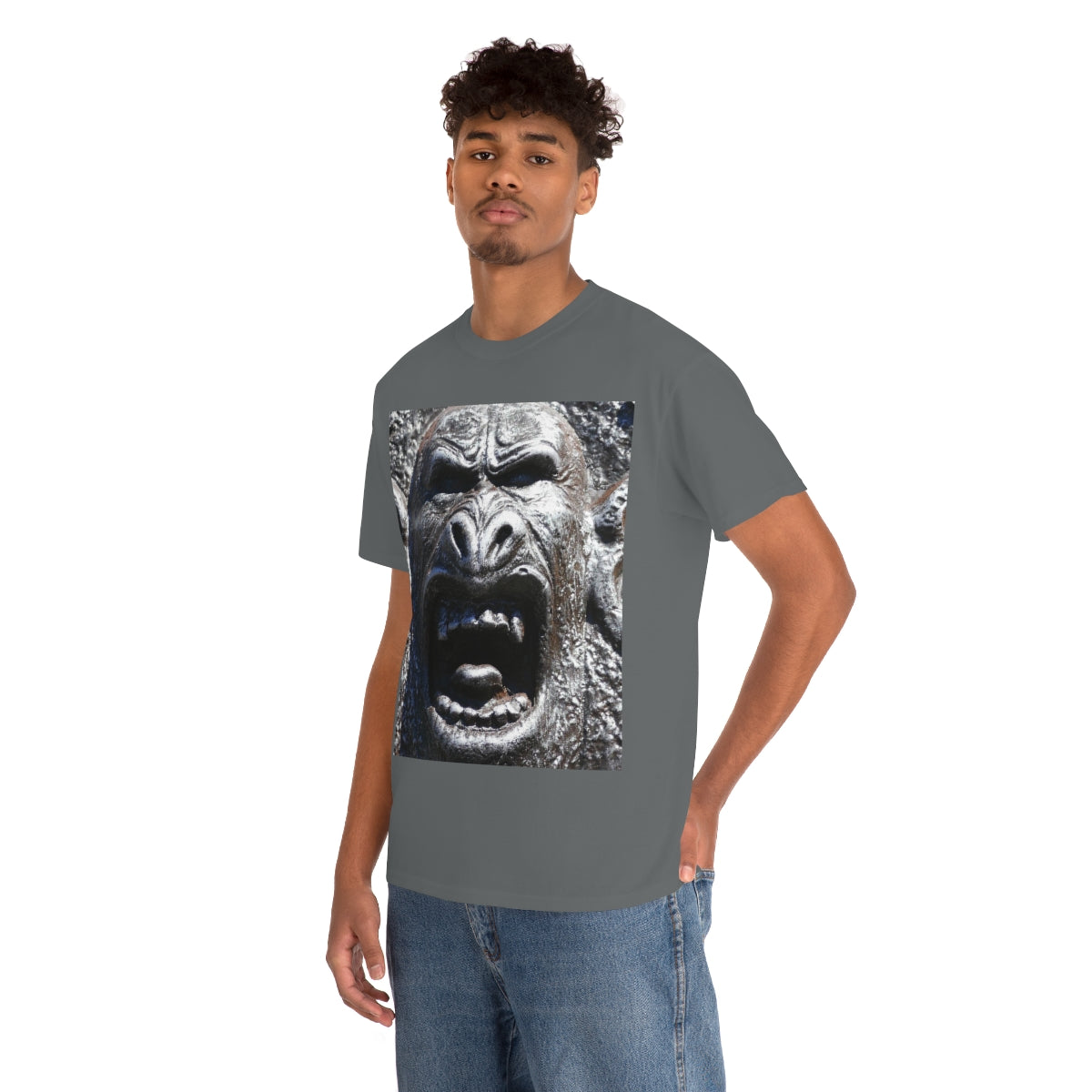 Frenzy Scream - Unisex Heavy Cotton Tee - Fry1Productions