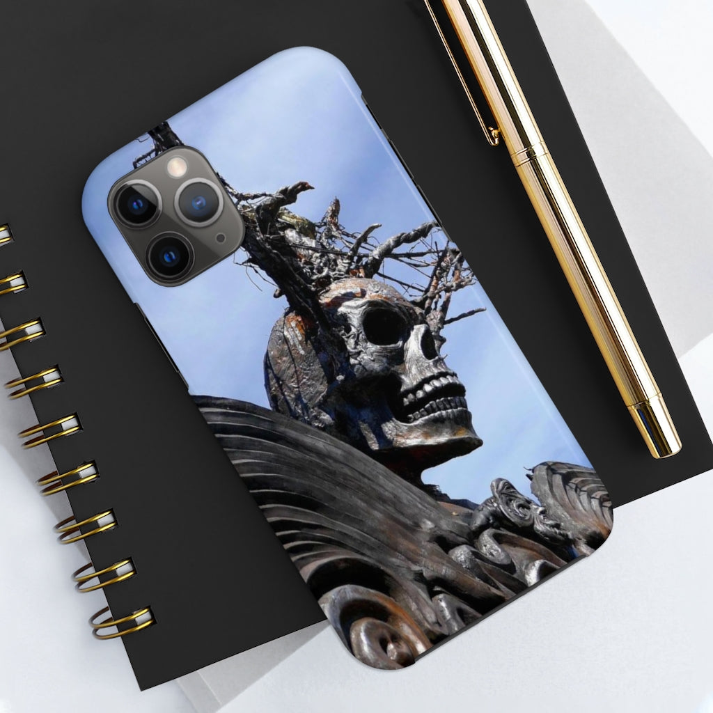 "Skull Warrior" - iPhone Tough Case - Fry1Productions