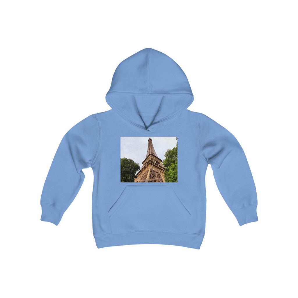 "Rising Heavenly"  - Youth Heavy Blend Hooded Sweatshirt - Fry1Productions