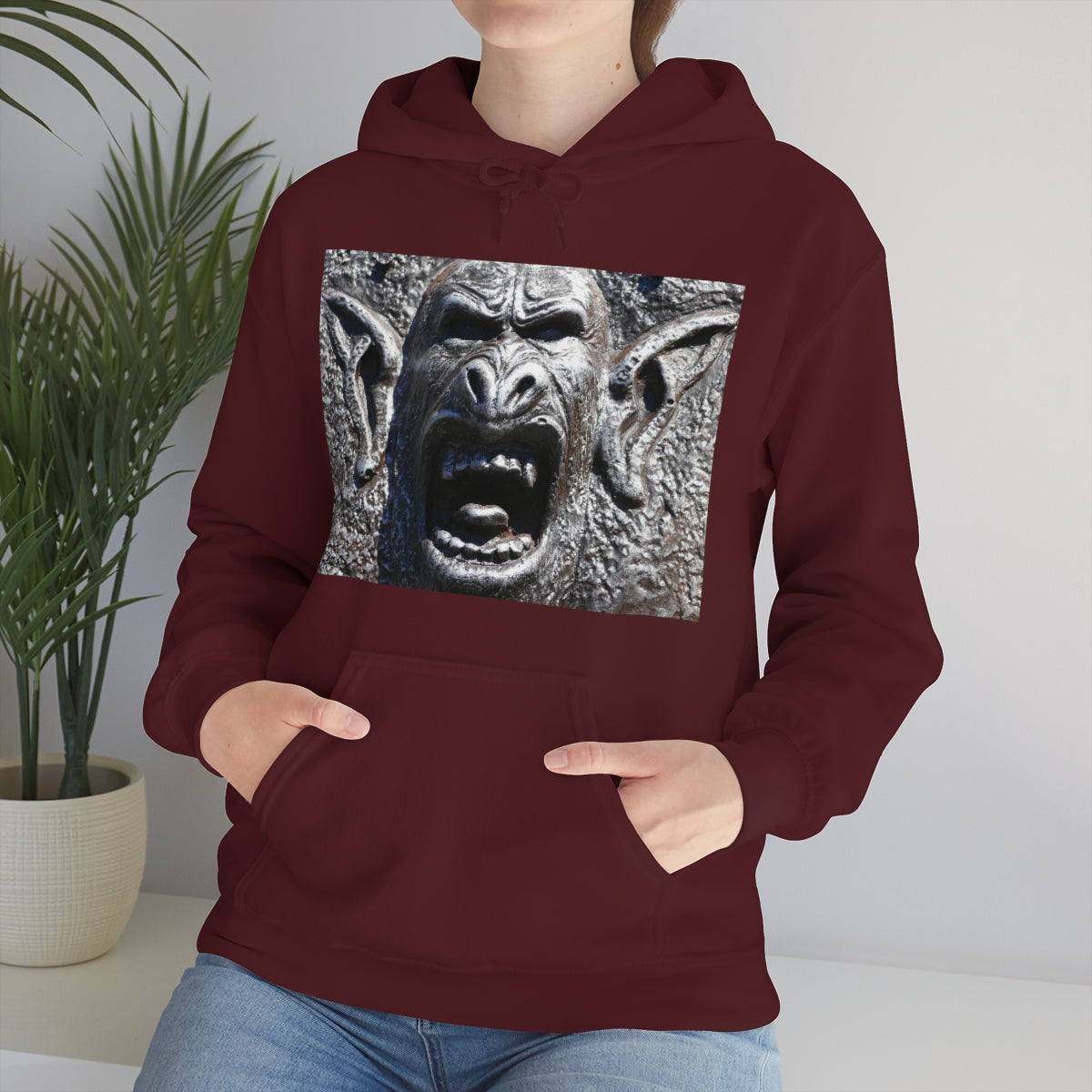 Frenzy Scream - Unisex Heavy Blend Hooded Sweatshirt - Fry1Productions