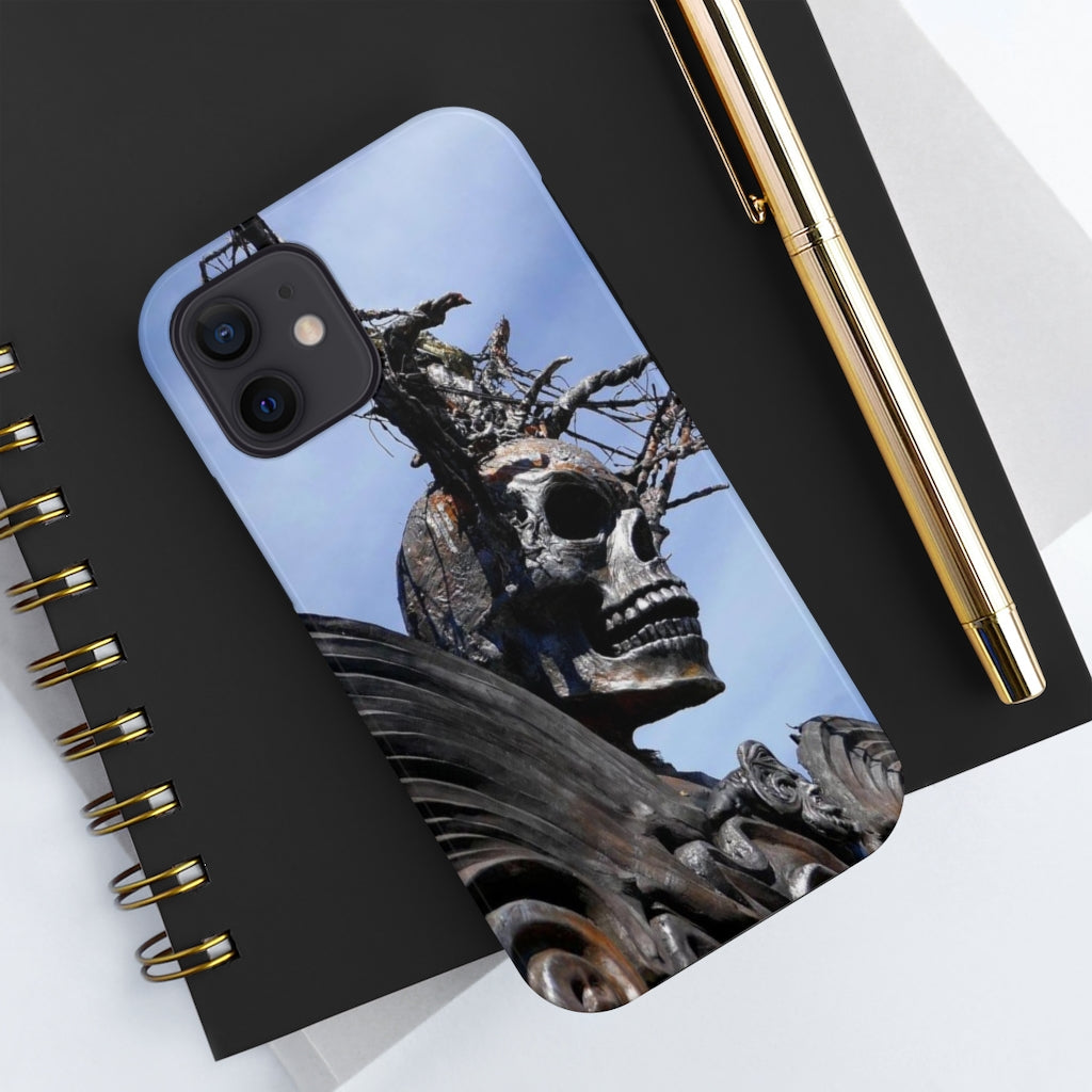 "Skull Warrior" - iPhone Tough Case - Fry1Productions