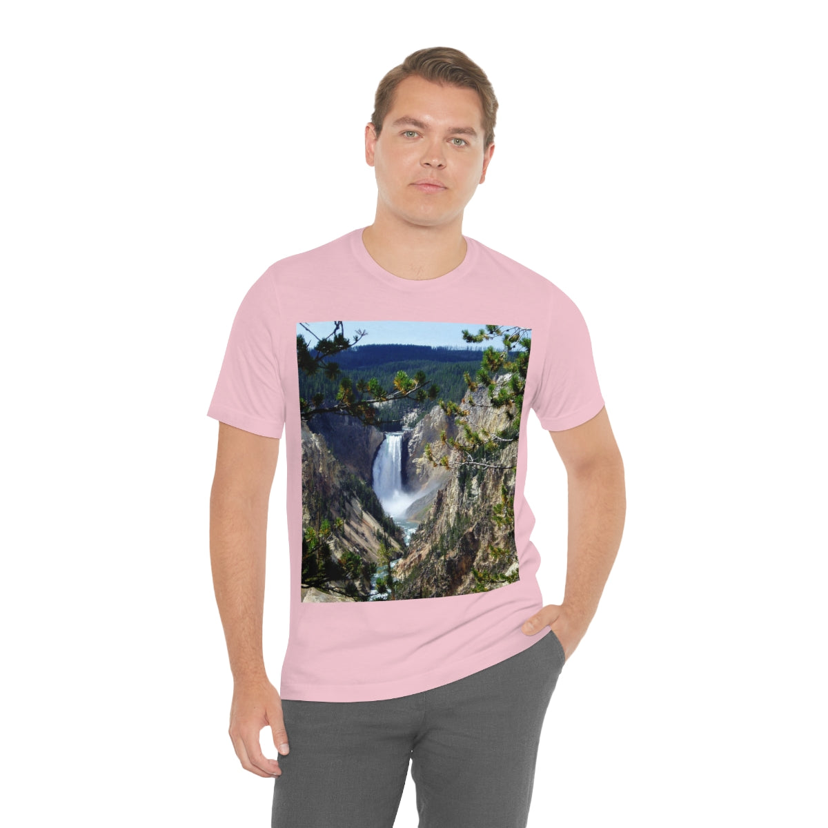 Yellowstone's Splendor - Unisex Jersey Short Sleeve T-Shirt - Fry1Productions