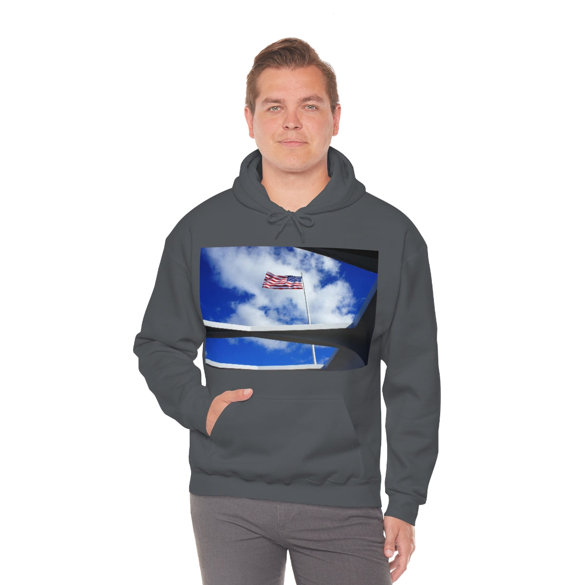 Bravery Honored Forever - Unisex Heavy Blend Hooded Sweatshirt - Fry1Productions