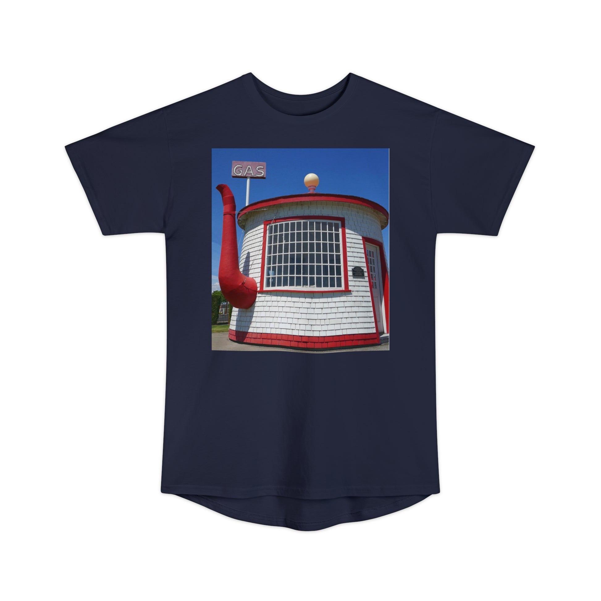 Historic Attraction Teapot Dome - Unisex Long Body Urban T-Shirt - Fry1Productions