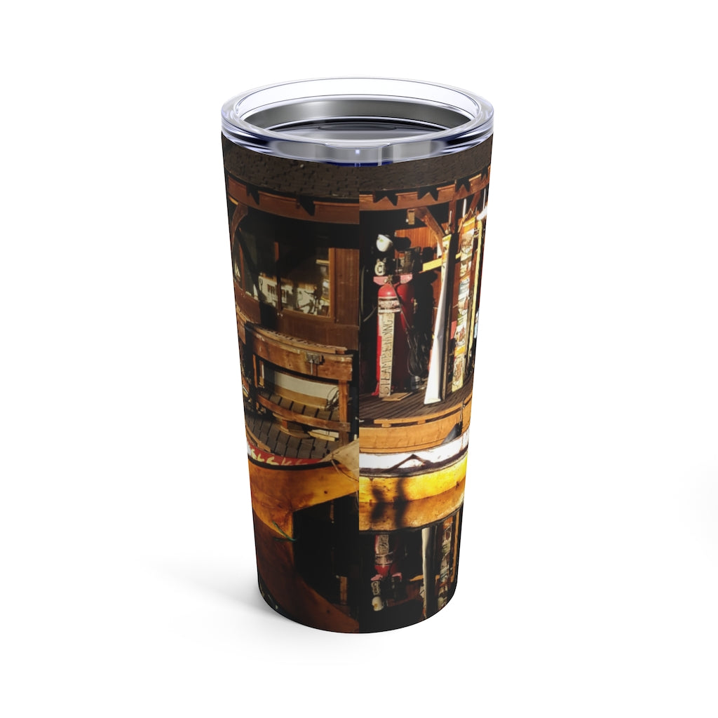 "Q'il'bid Awe" - Stainless Steel Tumbler 20 oz - Fry1Productions
