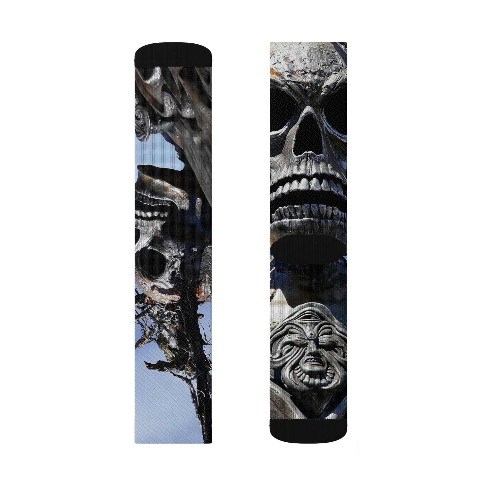 Skull Warriors - All-Over Print Socks - Fry1Productions