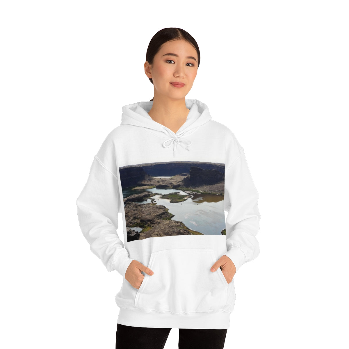 Reminisce of Ancient Thunder - Unisex Heavy Blend Hooded Sweatshirt - Fry1Productions