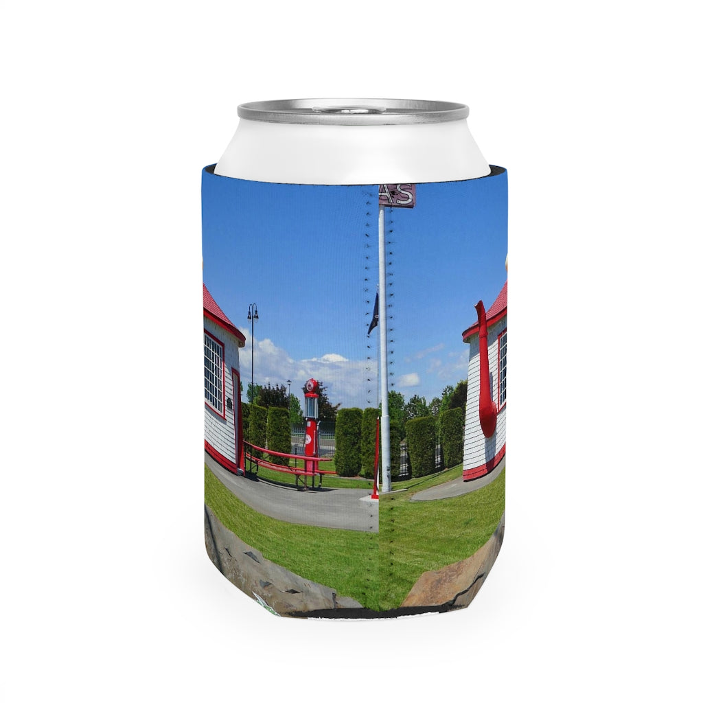 Teapot Dome Memorial Park - Can Cooler Neoprene Sleeve 12oz - Fry1Productions
