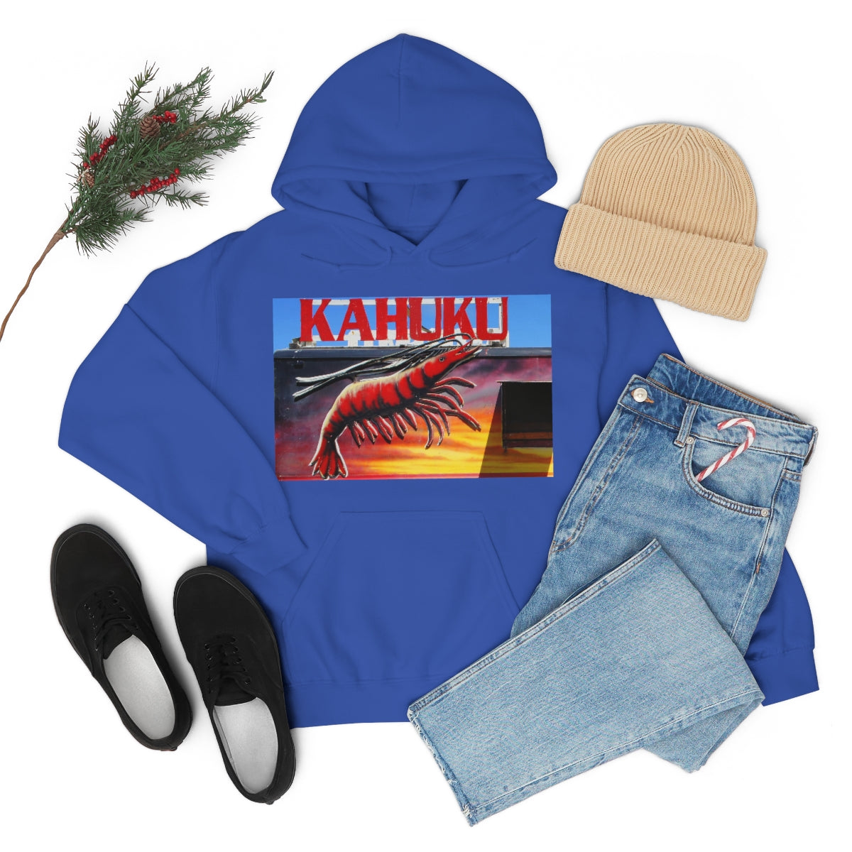 Kahuku Kai - Unisex Heavy Blend Hooded Sweatshirt - Fry1Productions