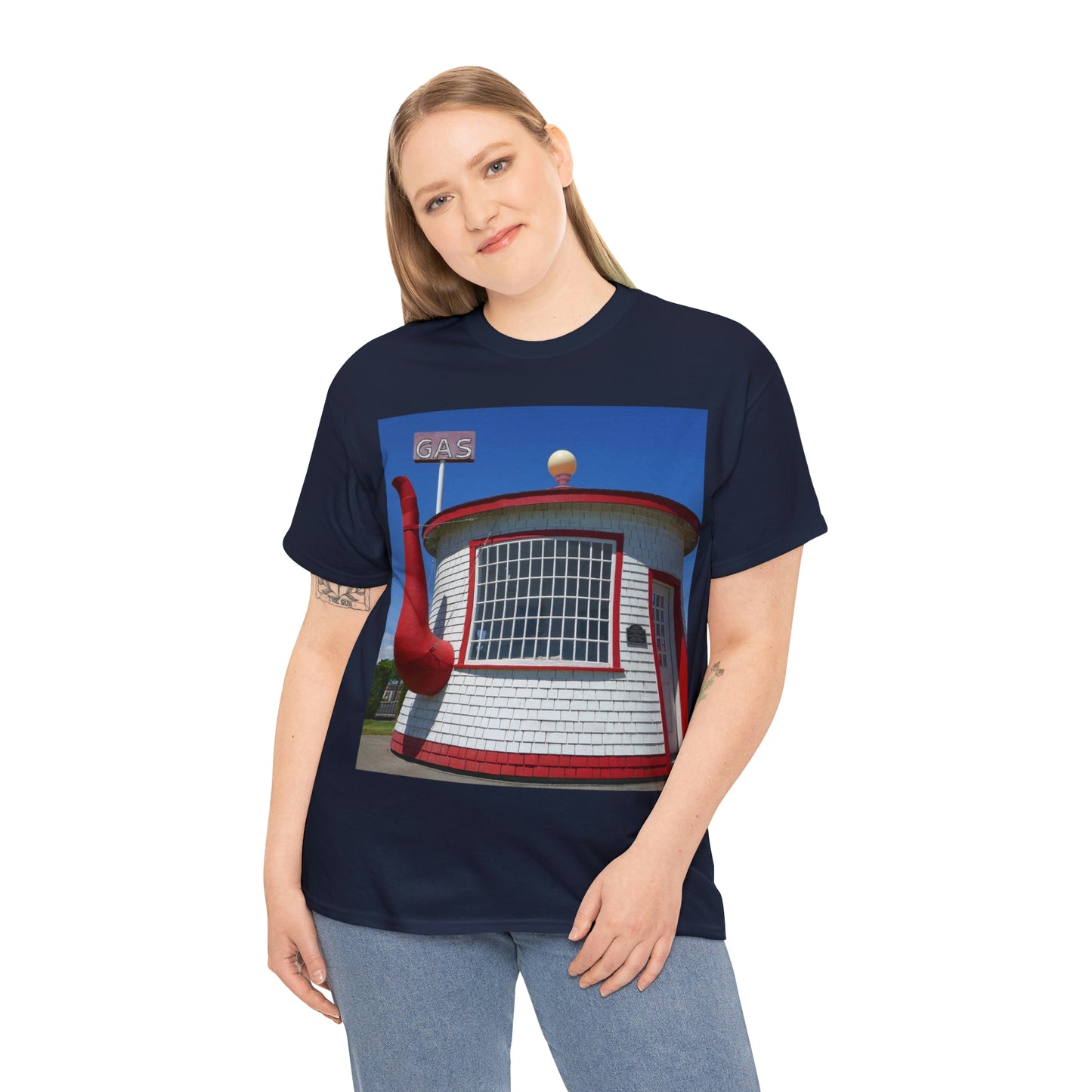 Historic Attraction Teapot Dome - Unisex Heavy Cotton Tee - Fry1Productions