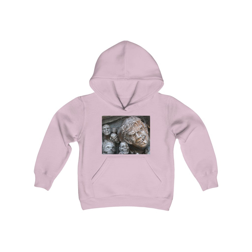 "Waiting for the King" - Youth Heavy Blend Hooded Sweatshirt - Fry1Productions