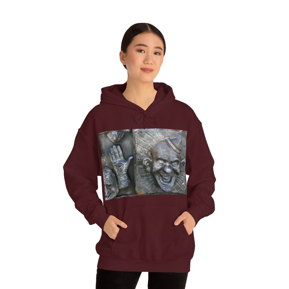 Cosmic Laughter - Unisex Heavy Blend Hooded Sweatshirt - Fry1Productions