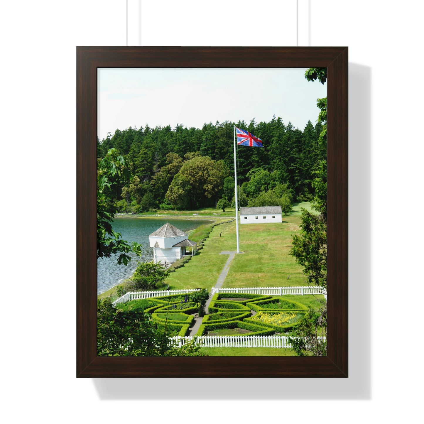 Magnificent Grandiose Views - Framed Vertical Poster - Fry1Productions