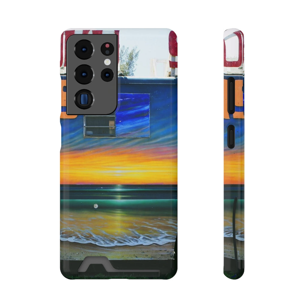 "Fumis Aloha" - Galaxy S22 S21 & iPhone 13 Case With Card Holder - Fry1Productions