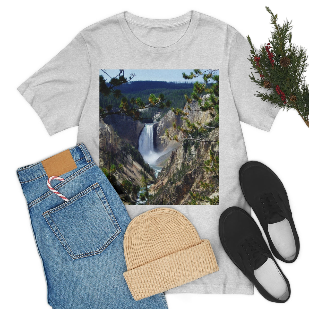 Yellowstone's Splendor - Unisex Jersey Short Sleeve T-Shirt - Fry1Productions