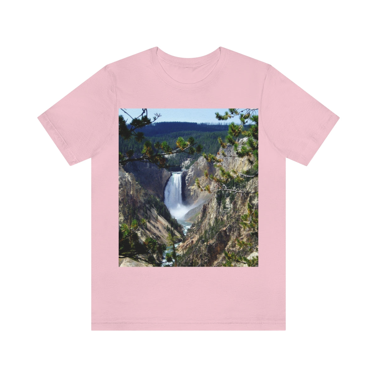 Yellowstone's Splendor - Unisex Jersey Short Sleeve T-Shirt - Fry1Productions