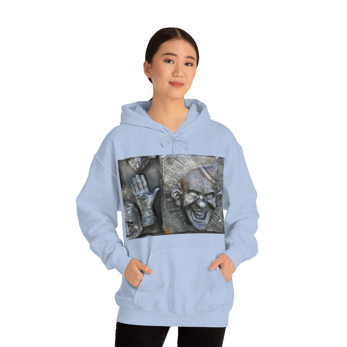 Cosmic Laughter - Unisex Heavy Blend Hooded Sweatshirt - Fry1Productions