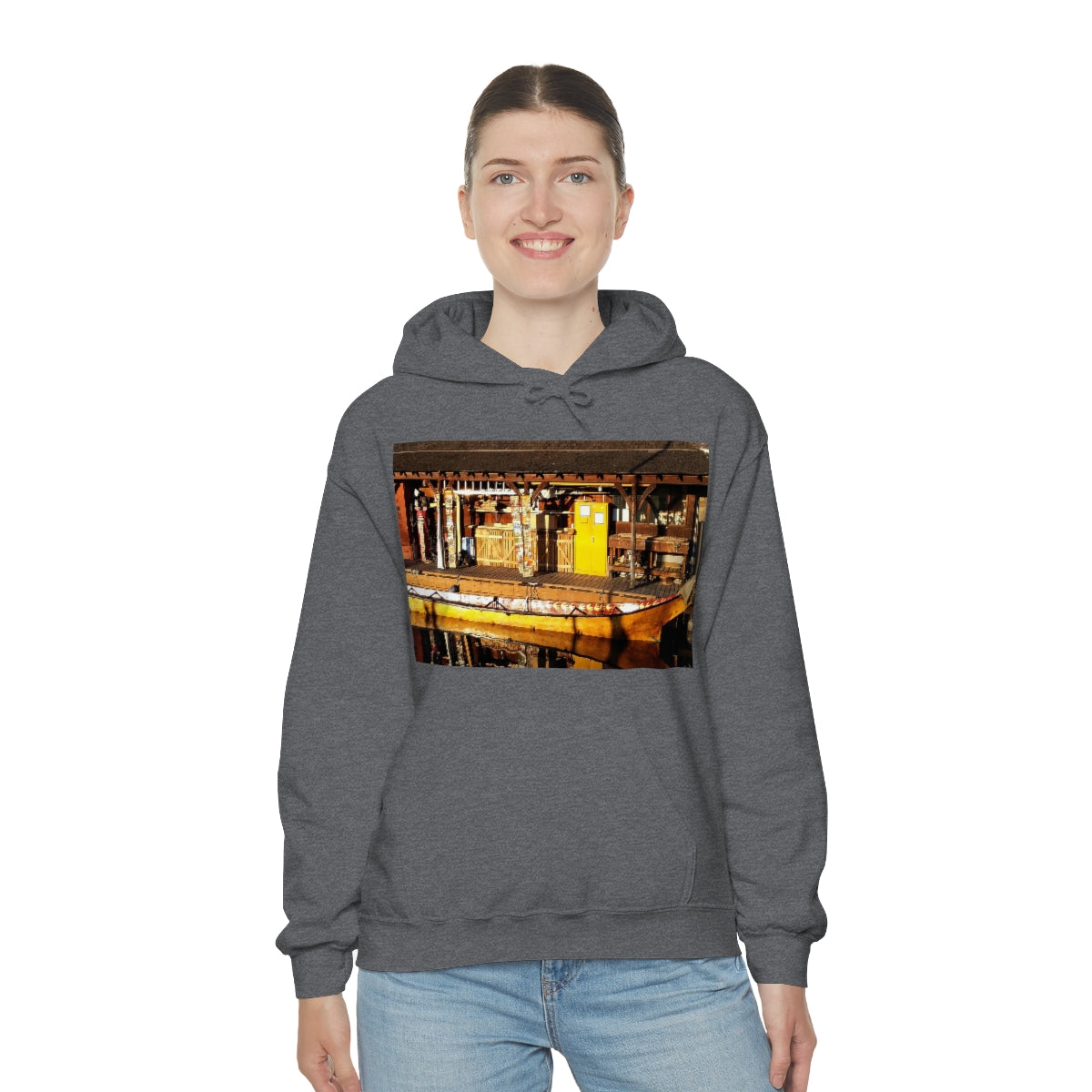 Q'il'bid Awe - Unisex Heavy Blend Hooded Sweatshirt - Fry1Productions