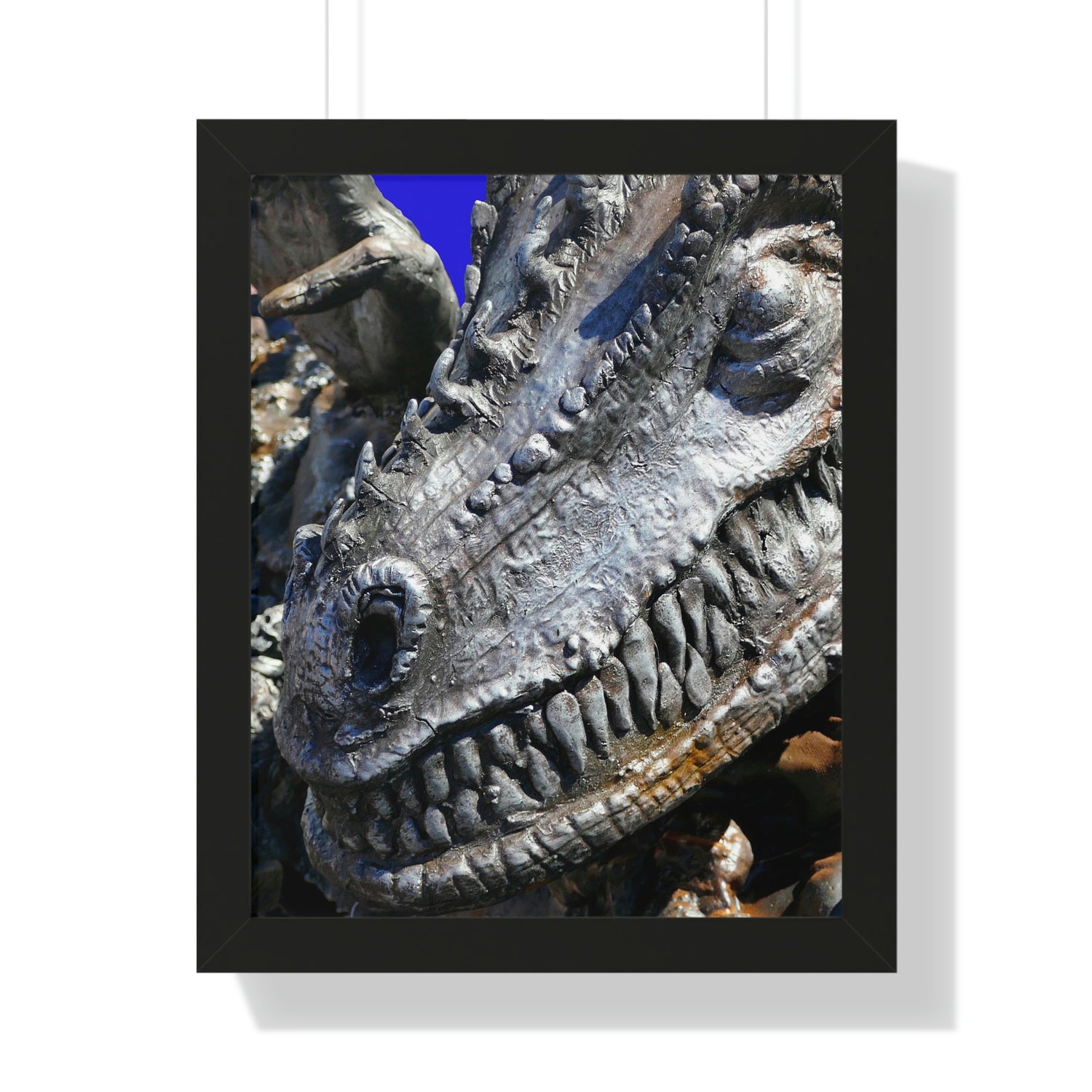 Delectable Vision - Framed Vertical Poster - Fry1Productions
