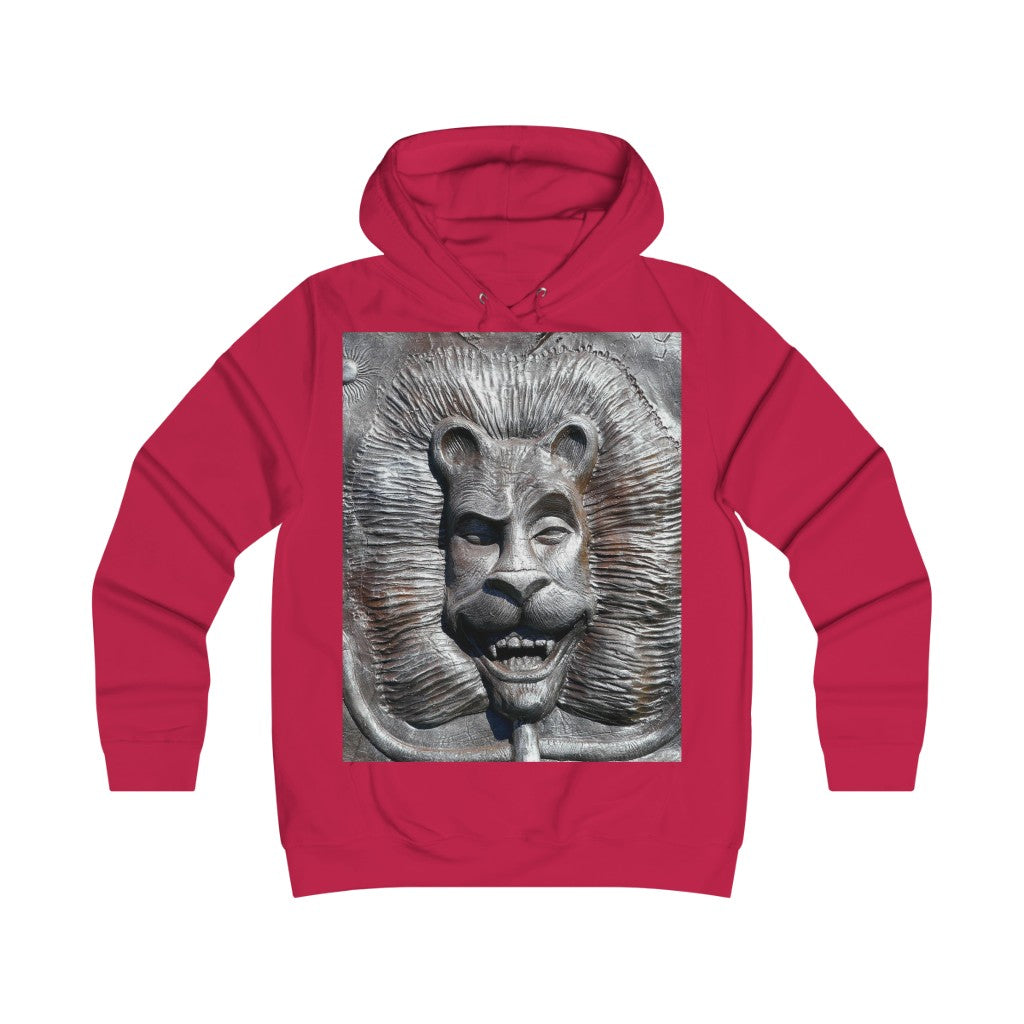 "Lion's Friends Forever" - Girlie College Hoodie - Fry1Productions