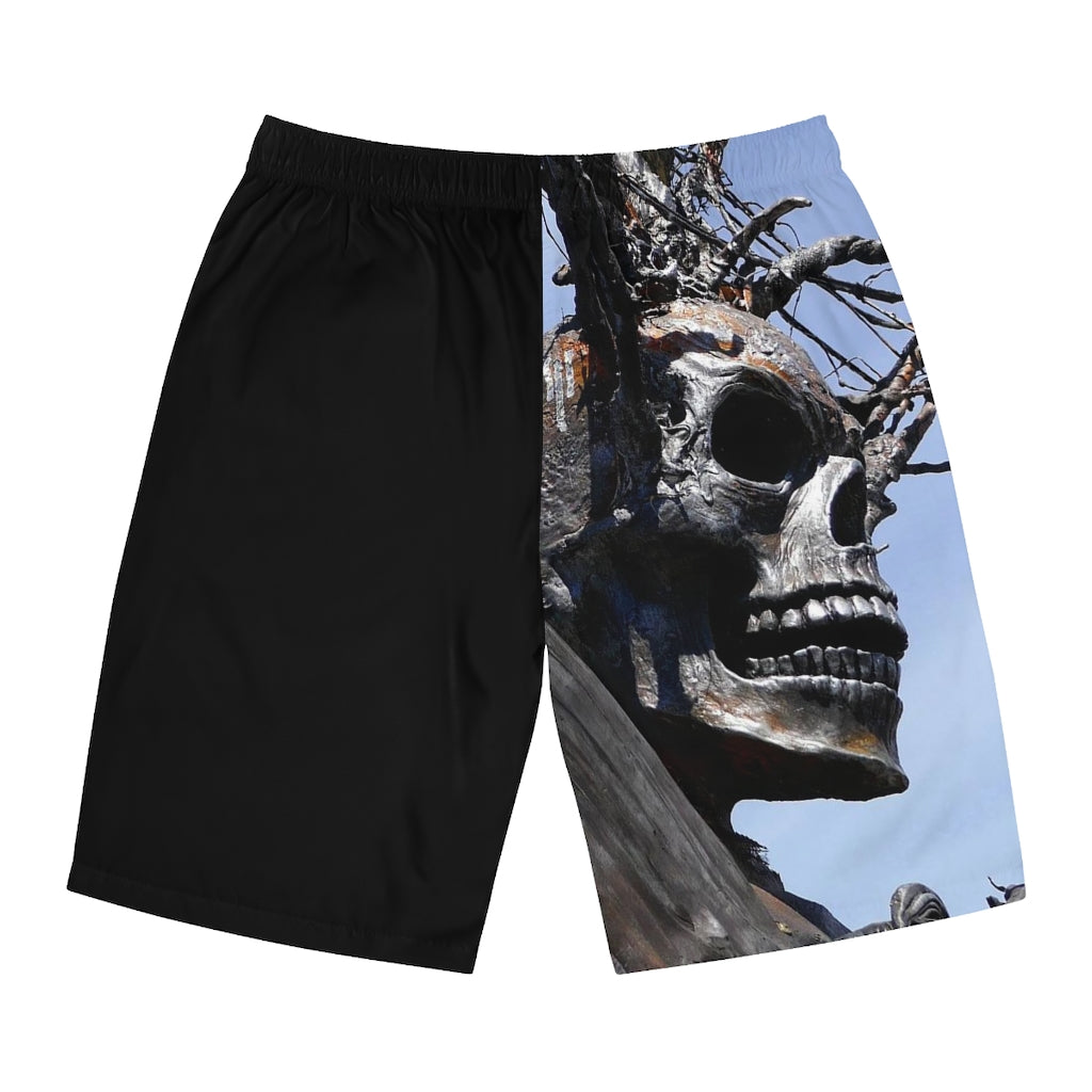 Skull Warriors - Men's Board Shorts - Fry1Productions