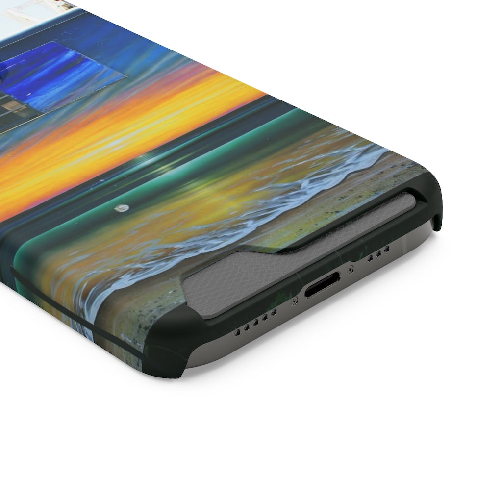 "Fumis Aloha" - Galaxy S22 S21 & iPhone 13 Case With Card Holder - Fry1Productions