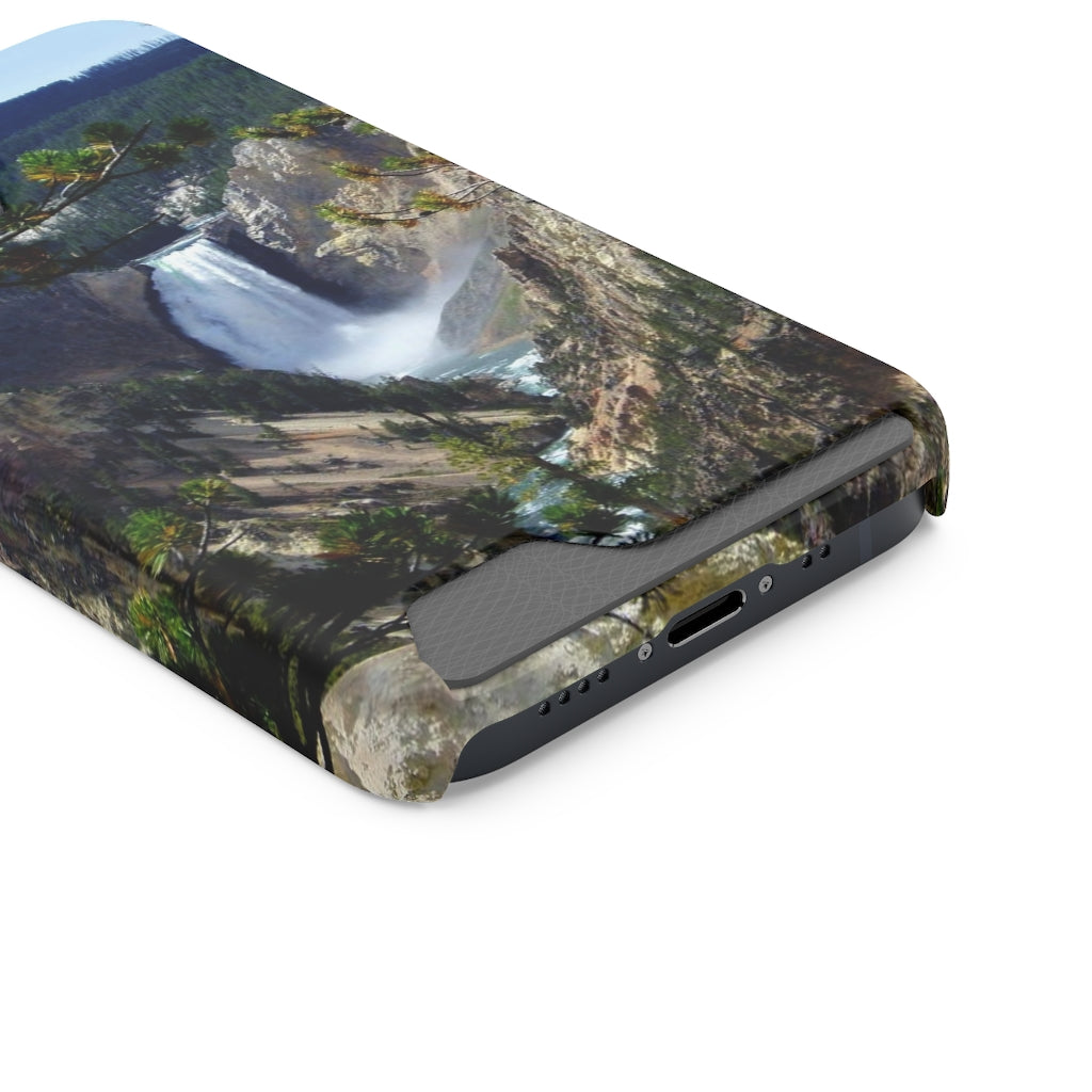 “Yellowstone's Splendor” - Galaxy S22 S21 & iPhone 13 Case With Card Holder - Fry1Productions