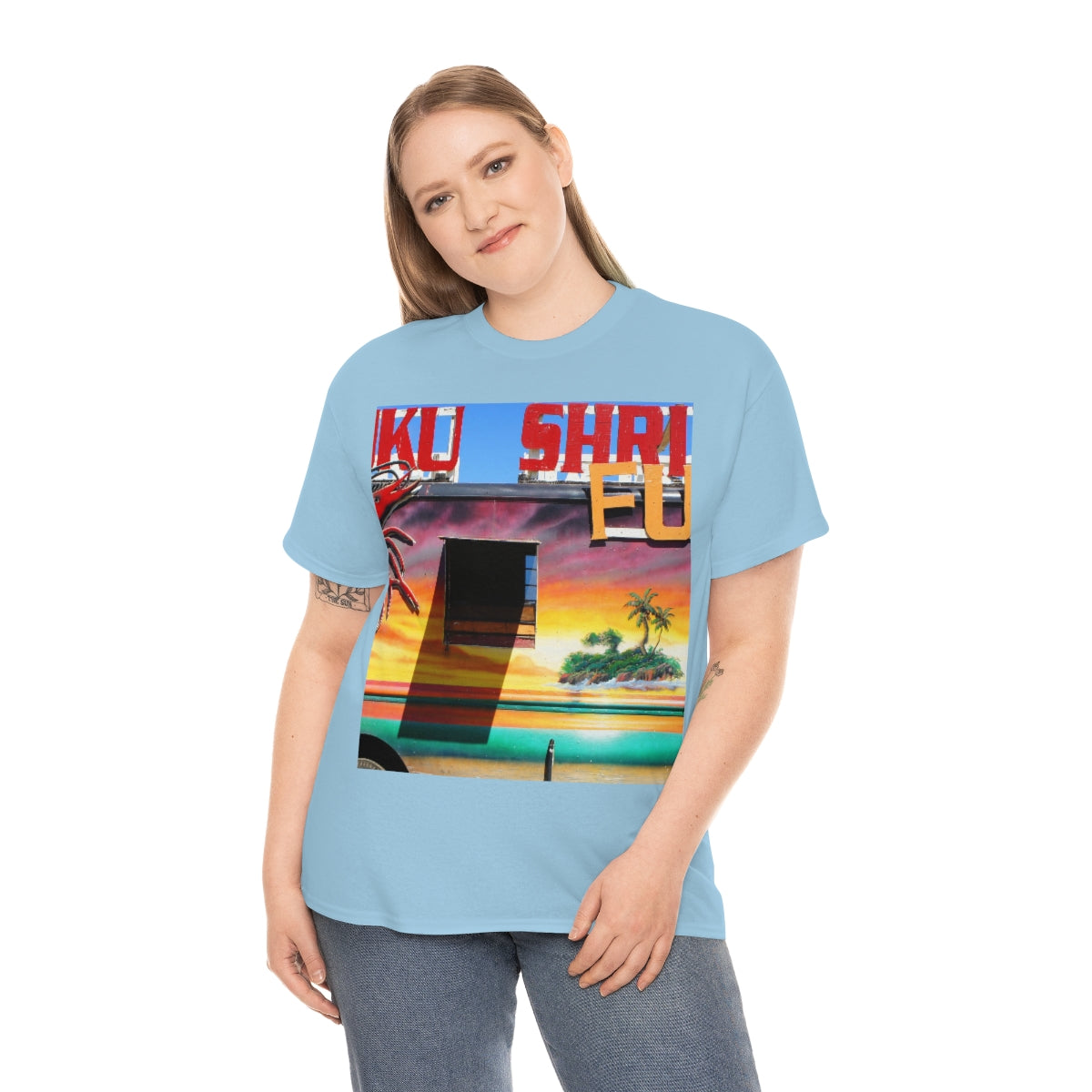 Island Love - Unisex Heavy Cotton Tee - Fry1Productions