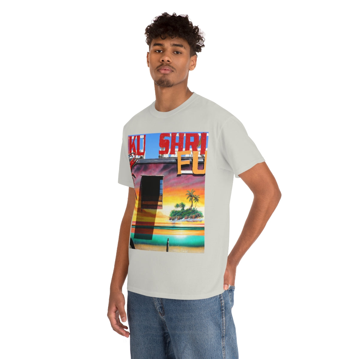 Island Love - Unisex Heavy Cotton Tee - Fry1Productions