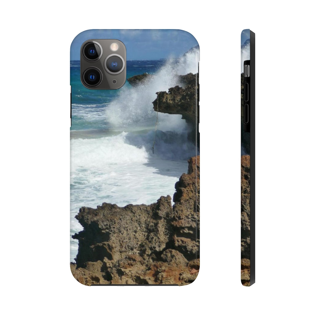 "Surfer's Saving Rope" - iPhone Tough Case - Fry1Productions