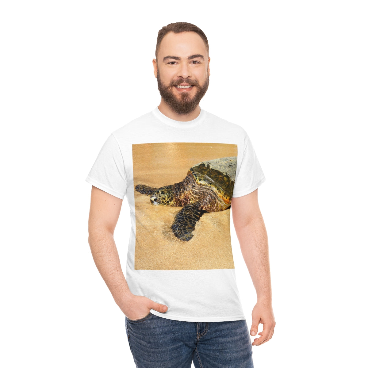 Glistening Journey - Unisex Heavy Cotton Tee - Fry1Productions