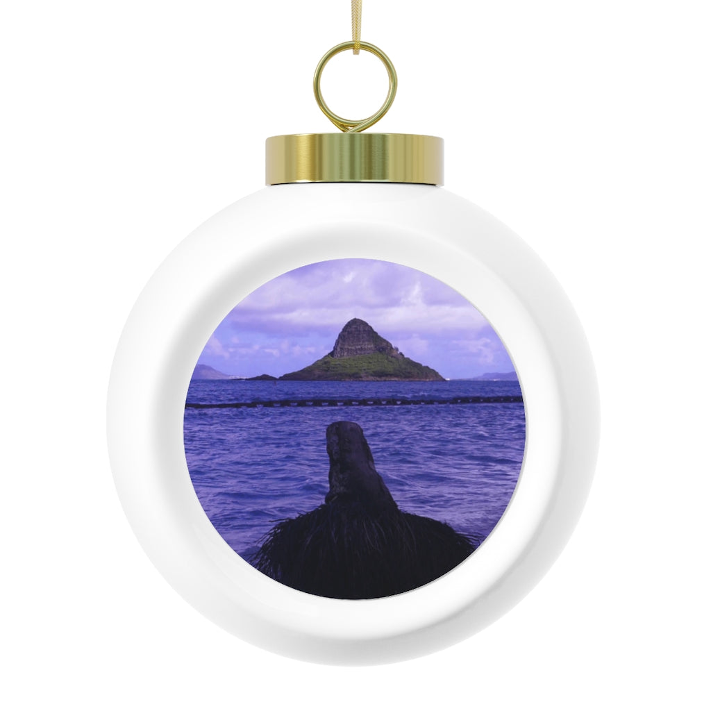 Wade To Chinaman's Hat - Christmas Ball Ornament - Fry1Productions