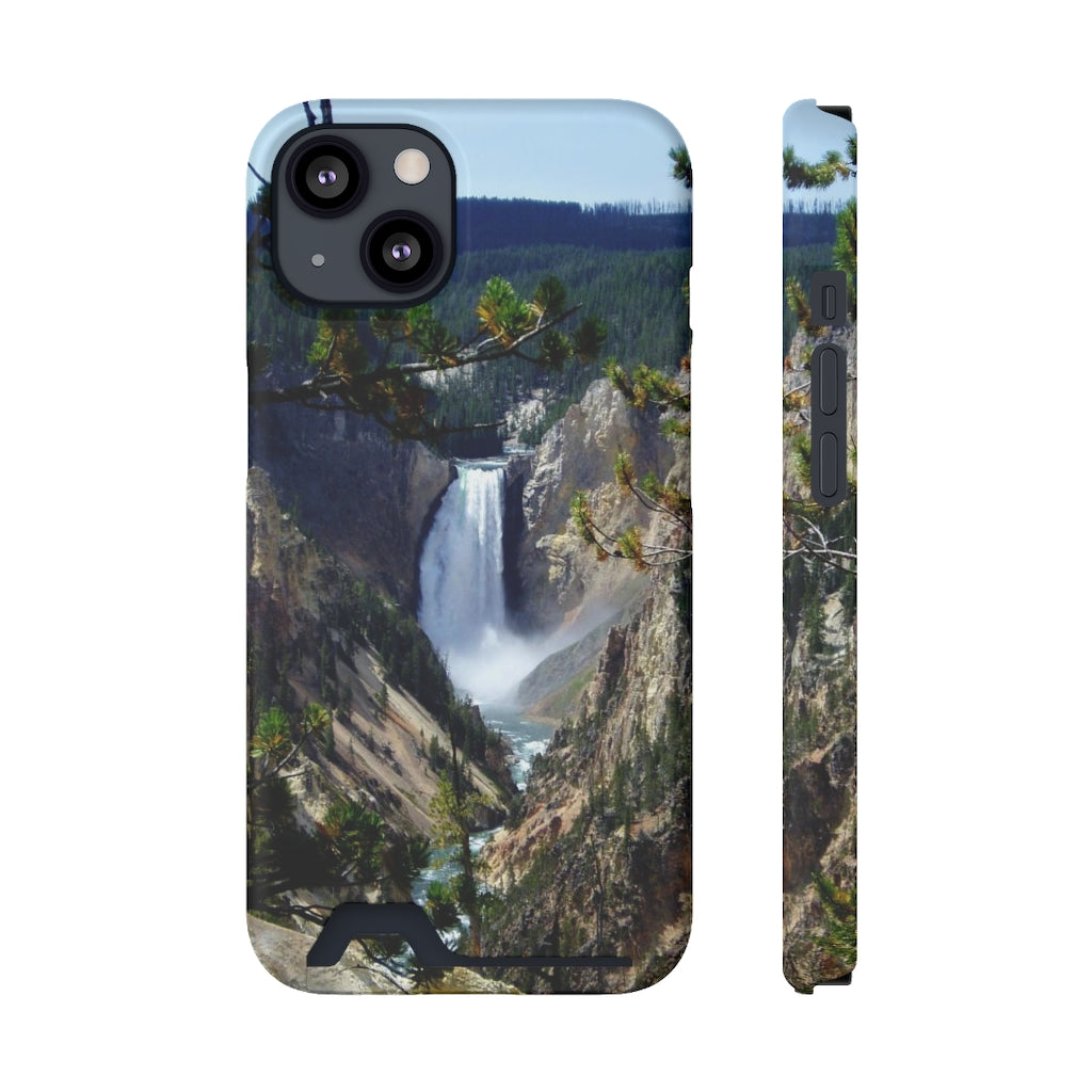 “Yellowstone's Splendor” - Galaxy S22 S21 & iPhone 13 Case With Card Holder - Fry1Productions