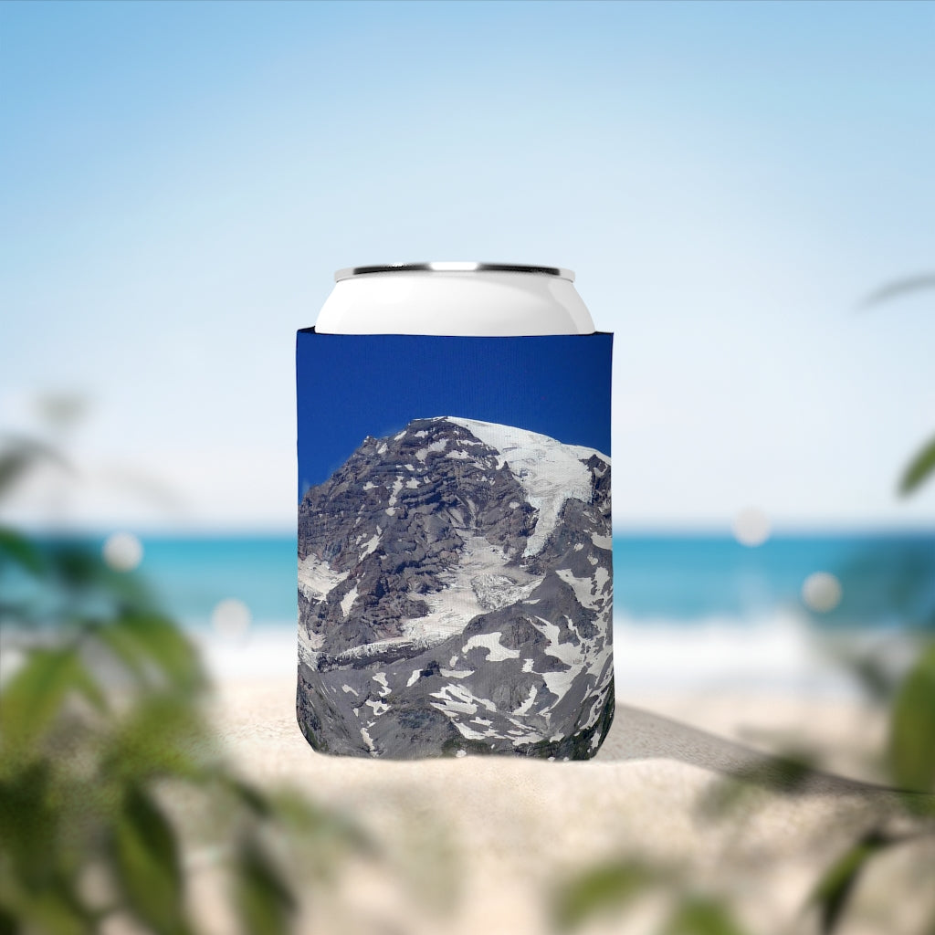 Majestic Mt. Rainier - Can Cooler Neoprene Sleeve 12oz - Fry1Productions