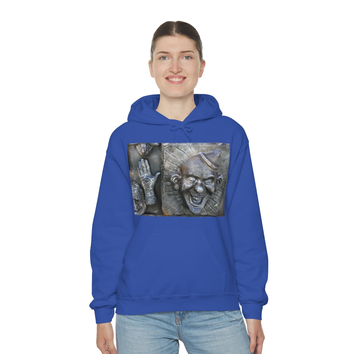 Cosmic Laughter - Unisex Heavy Blend Hooded Sweatshirt - Fry1Productions