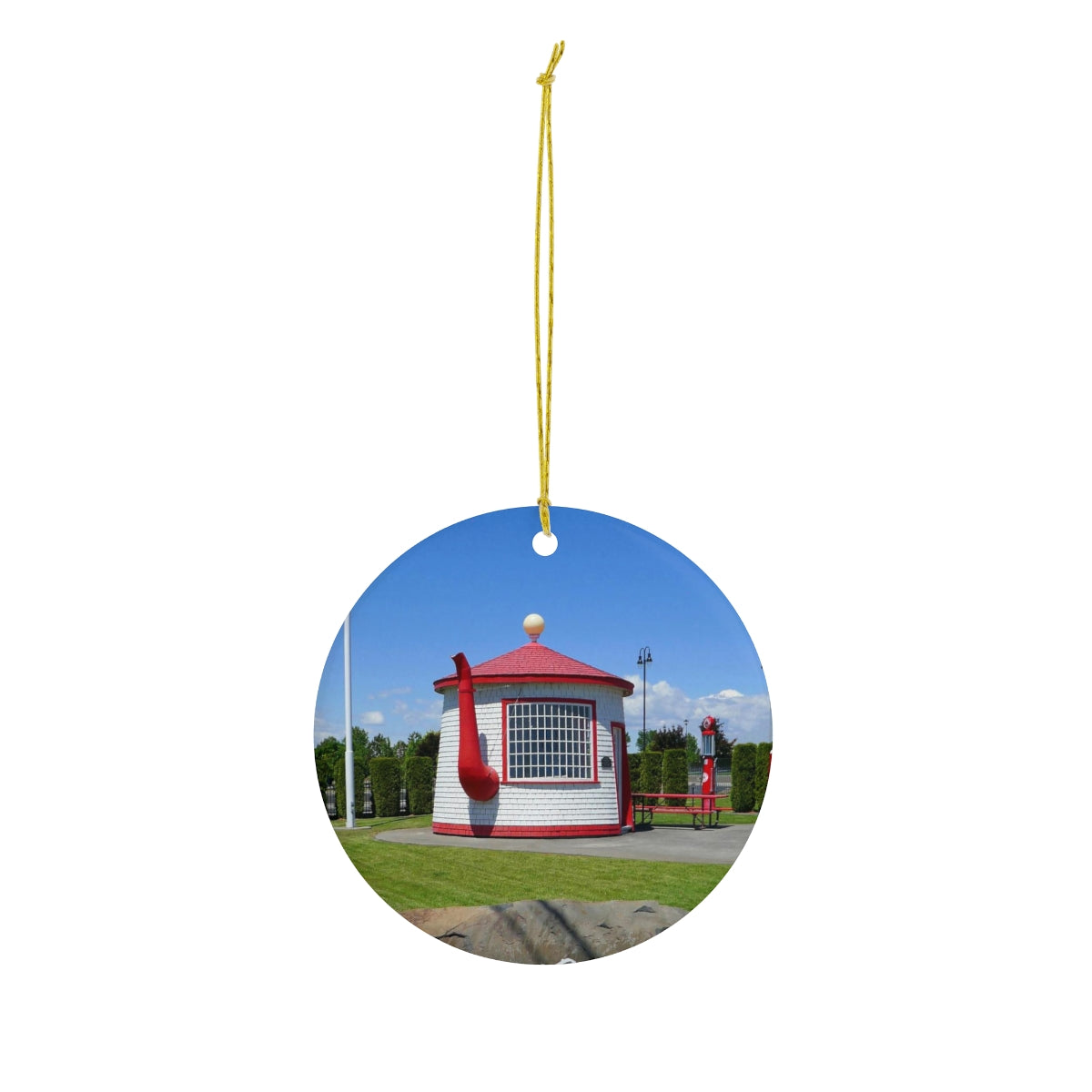 Teapot Dome Memorial Park - Ceramic Ornaments - Fry1Productions