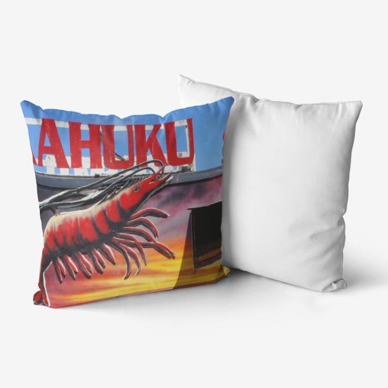 Awesome Kahuku -  Hypoallergenic Throw Pillow - Fry1Productions