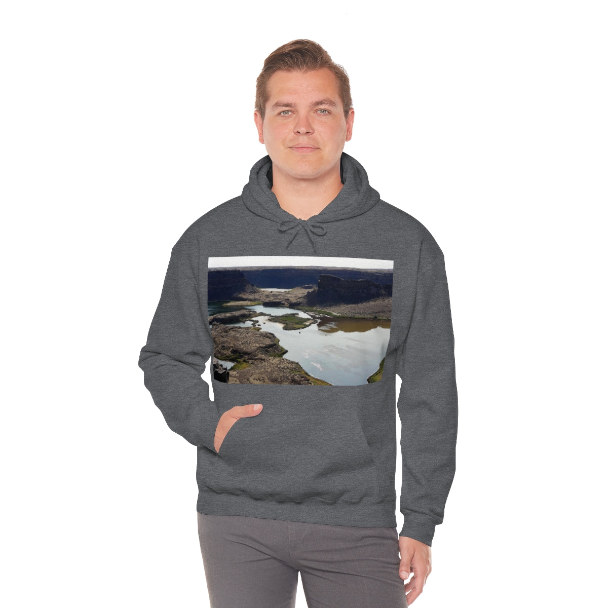 Reminisce of Ancient Thunder - Unisex Heavy Blend Hooded Sweatshirt - Fry1Productions