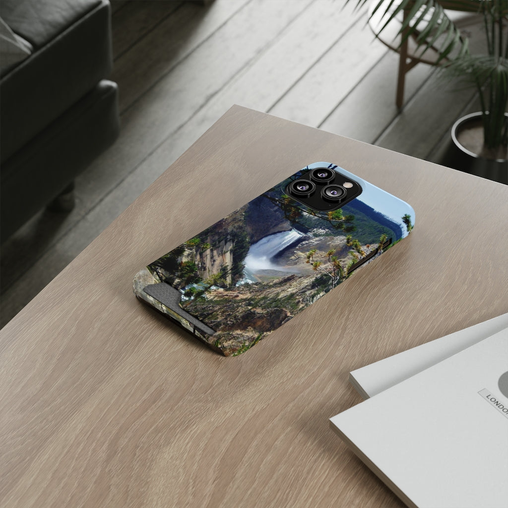 “Yellowstone's Splendor” - Galaxy S22 S21 & iPhone 13 Case With Card Holder - Fry1Productions