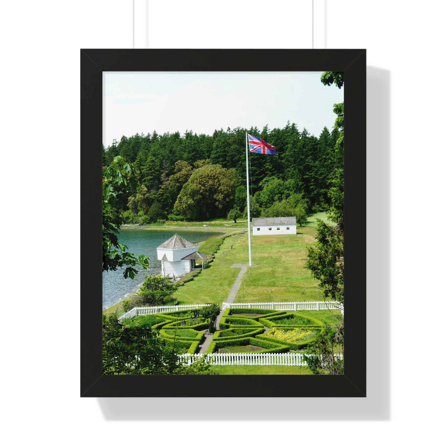 Magnificent Grandiose Views - Framed Vertical Poster - Fry1Productions