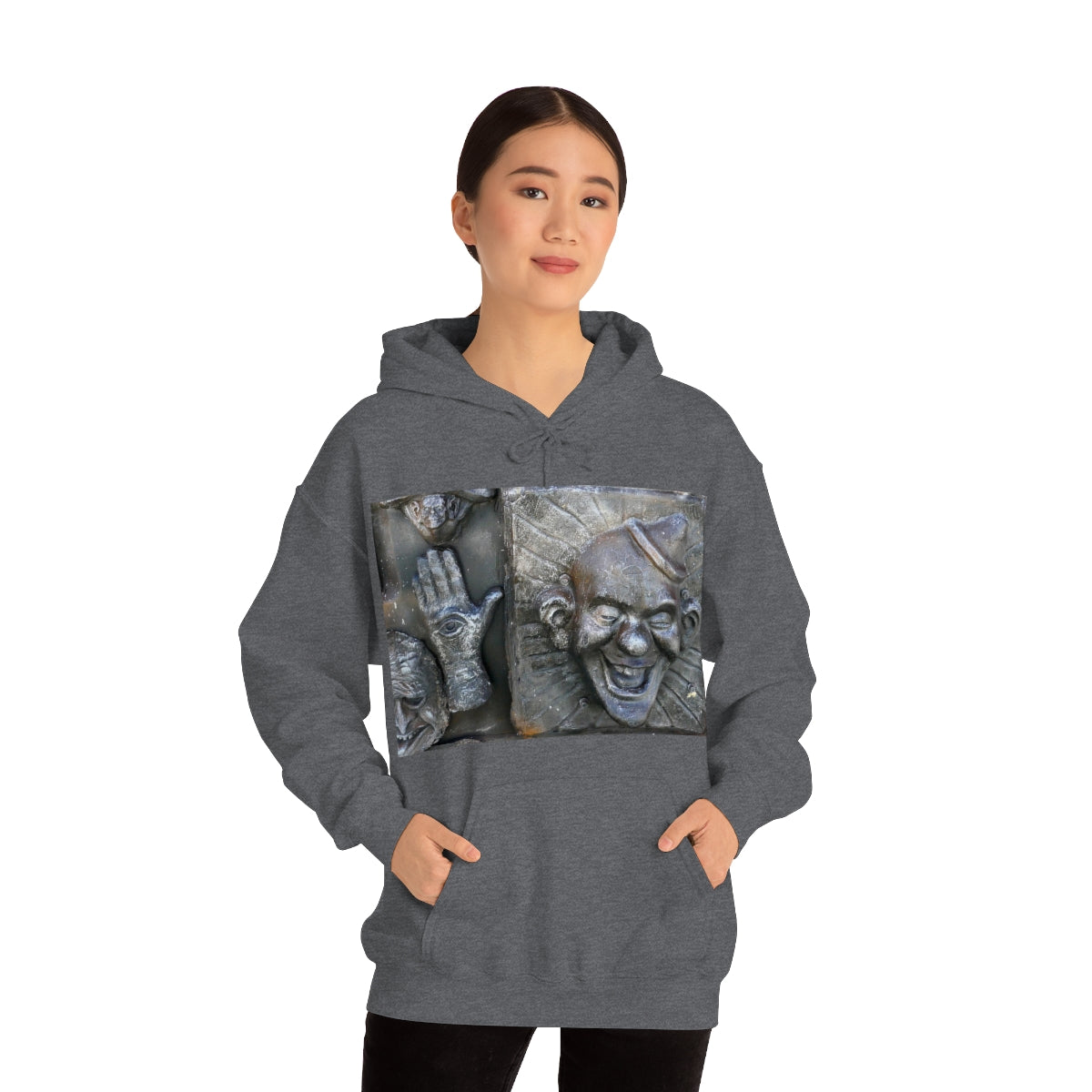 Cosmic Laughter - Unisex Heavy Blend Hooded Sweatshirt - Fry1Productions