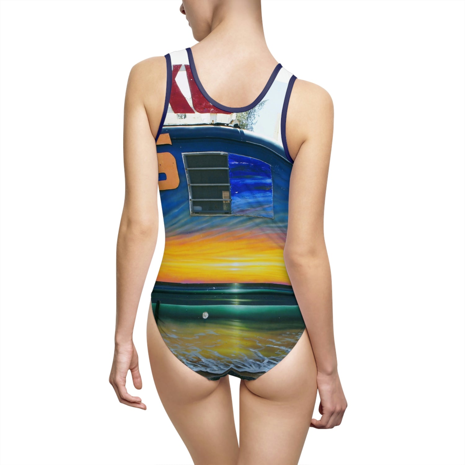 Fumis Aloha - Women's Classic One-Piece Swimsuit - Fry1Productions