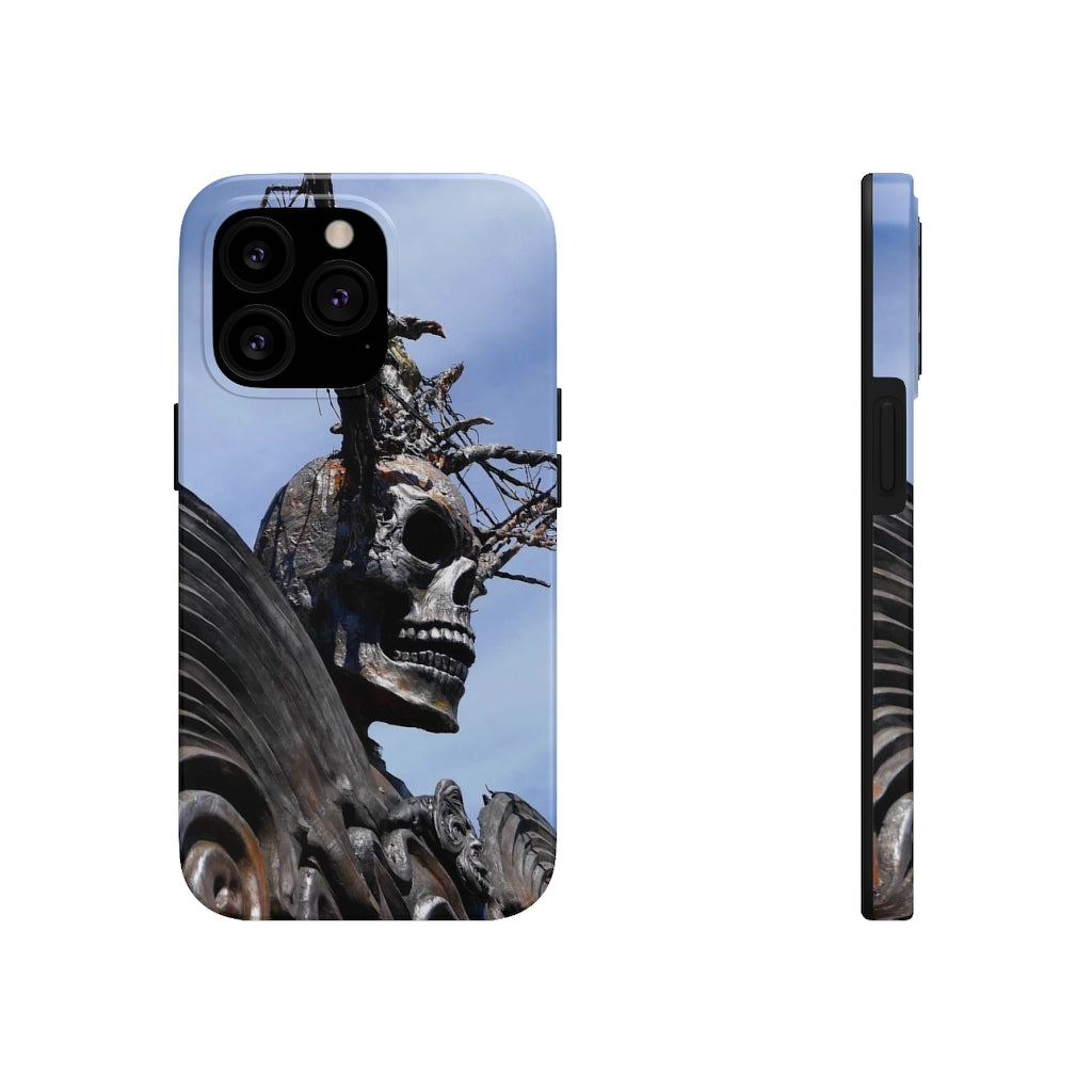 "Skull Warrior" - iPhone Tough Case - Fry1Productions