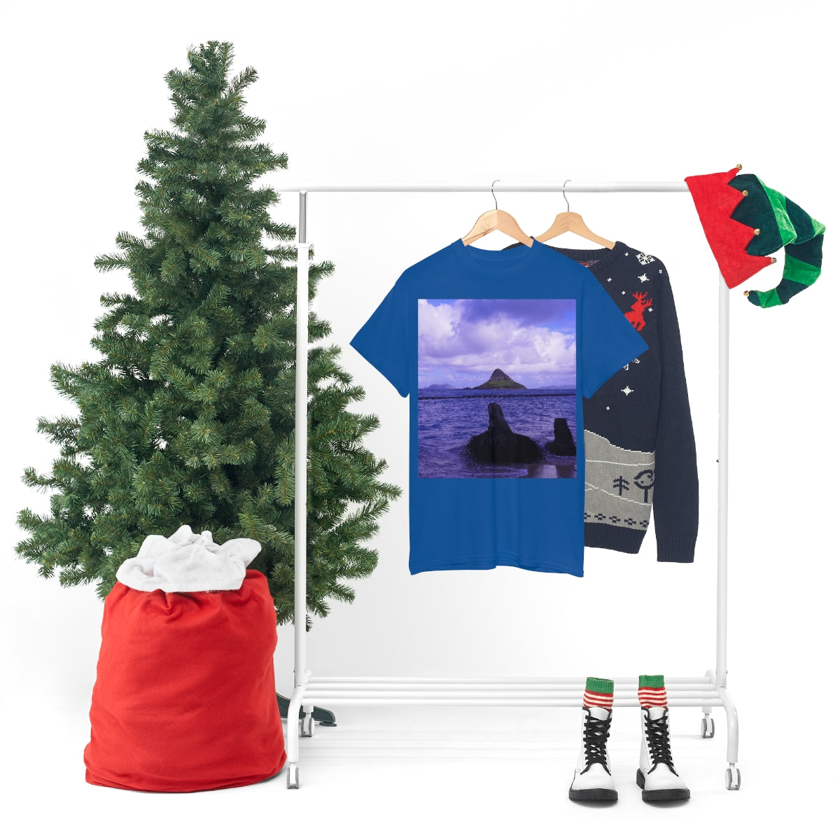 Wade To Chinaman's Hat - Unisex Heavy Cotton Tee - Fry1Productions