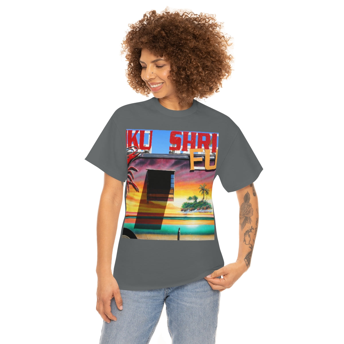 Island Love - Unisex Heavy Cotton Tee - Fry1Productions