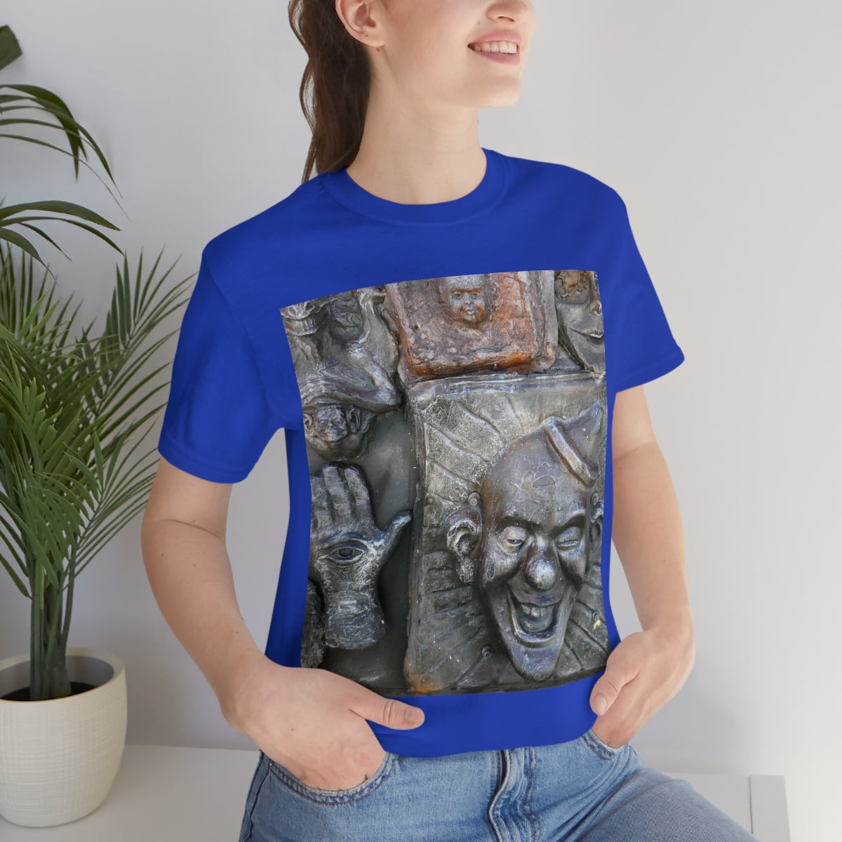 Cosmic Laughter - Unisex Jersey Short Sleeve T-Shirt - Fry1Productions