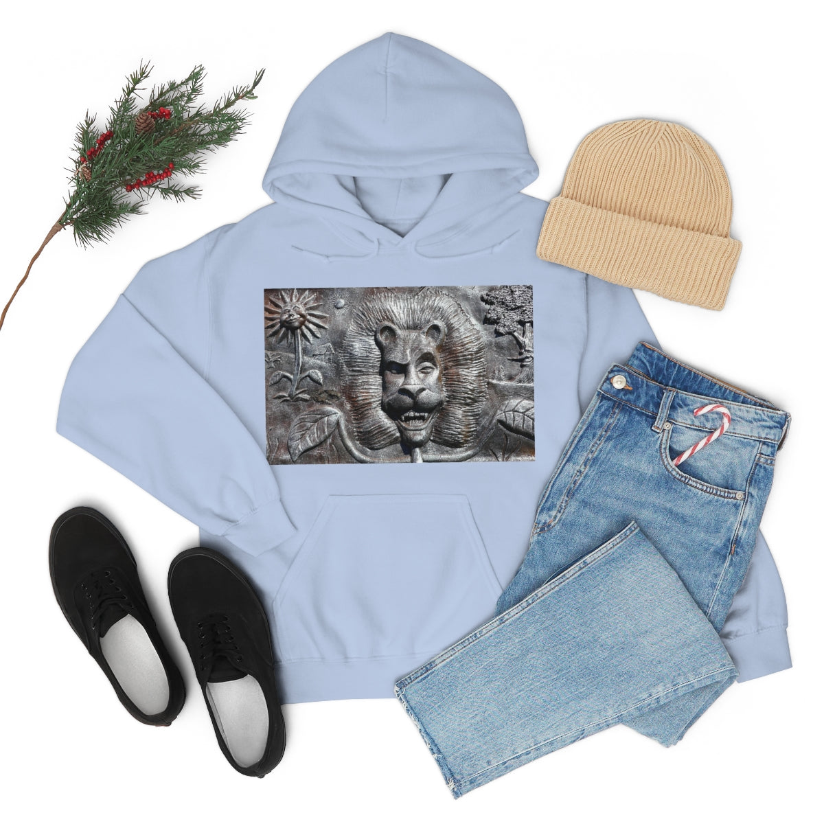 Lion's Friends Forever - Unisex Heavy Blend Hooded Sweatshirt - Fry1Productions